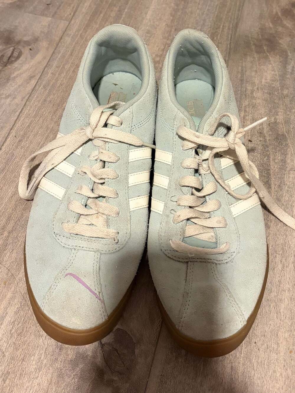 adidas Originals Tokyo Women's Suede Sneaker, Wonder Sage/Off White/Gum 3